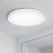LED mini panel koupelnový 2v1, 3CCT, podhledový/přisazený, 24W, 2040lm, IP54, bílá, kulatý