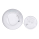 LED osvětlení Acate s ochranou proti vlhkosti, IP54, 18W, 1620lm, 3CCT, 22cm, stříbrná