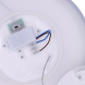 LED osvětlení Acate s ochranou proti vlhkosti, IP54, 24W, 2160lm, 3CCT, 30cm, stříbrná