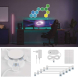 GoSmart LED svítidlo Hexagon, 10 dílů, 19 W, RGB, stmívatelné, WiFi
