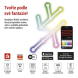 GoSmart LED svítidlo Lines bílé, 9 dílů, 34 W, RGB, stmívatelné, WiFi