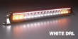 LED rampa bílá/oranžová, 10-30V, 457mm, ECE R10