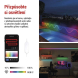 GoSmart ohebný LED pásek NEON bílý, 5 m, 33 W, RGBIC stmívatelný, WiFi