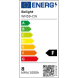 COB LED pásek, sada s adaptérem, vypínač, 5m, 8W/m, 800lm/m, denní modrá