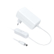 COB LED pásek, sada s adaptérem, vypínač, 5m, 8W/m, 800lm/m, teplá bílá