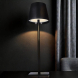 LED nabíjecí lampička Lucca, 120lm, změna CCT, stmívání, černá