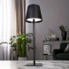 LED nabíjecí lampička Lucca, 120lm, změna CCT, stmívání, černá