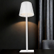 LED nabíjecí lampička Lucca, 120lm, změna CCT, stmívání, bílá