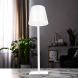 LED nabíjecí lampička Lucca, 120lm, změna CCT, stmívání, bílá