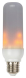 LED žárovka 3D Smart Flame T60 3W/E27/230V/1800K/110Lm/340°