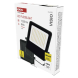 LED reflektor VISIO, 50 W, černý, neutrální bílá