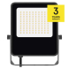 LED reflektor VISIO, 50 W, černý, neutrální bílá