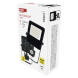 LED reflektor VISIO s pohybovým čidlem, 20 W, černý, neutrální bílá