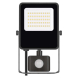 LED reflektor VISIO s pohybovým čidlem, 30 W, černý, neutrální bílá