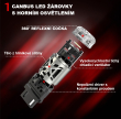 LED BA15S oranžová, 12V, 23W CAN-BUS, 360°
