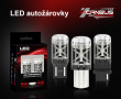 LED BA15S červená, 12V, 23W CAN-BUS, 360°