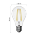 LED žárovka Filament A60 / E27 / 7,5 W (75 W) / 1 055 lm / neutrální bílá / stmívatelná