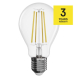 LED žárovka Filament A60 / E27 / 7,5 W (75 W) / 1 055 lm / neutrální bílá / stmívatelná