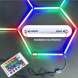 Modul 1180mm, 230VAC/8W, RGB pro LED osvětlení HEXAGON