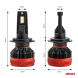 Žárovka LED X3 H7 H18 6500K Canbus AMIO