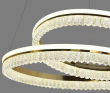 Závěsné svítidlo LED - lustr GR3001, zlaté