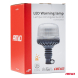 maják LED na tyč 12V-24V oranžový Diamond