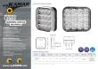 Světlo couvací LED 12V-24V bílé