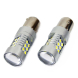 2ks LED 12V/24V 21W BA15s čirá CANBUS