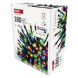 LED vánoční řetěz, 18 m, venkovní i vnitřní, multicolor, programy, časovač