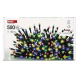 LED vánoční řetěz, 50 m, venkovní i vnitřní, multicolor, programy, časovač