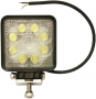 Světlomet LED pracovní čtvercový 8-30V bodový 24W