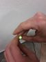 Kontrolka: LED vydutá zelená 24VDC Ø8,2mm IP40 pájecí kov