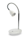 LED stolní lampička 2,5W, 3000K, podstavec, bílá 