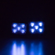 PREDATOR LED vnitřní 12V 10x LED 1W modrý
