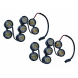 světla pro denní svícení 7 LED 12V MYCARR