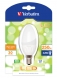 LED žárovka Verbatim E14 3,8W 250lm (25W) typ B matná teplá bílá