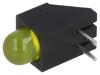 LED zakrytovaný žlutá 5mm Poč.diod: 1 20mA 60° 2,1÷2,5V