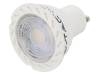 Žárovka LED teple bílá GU10 220/240VAC 480lm 7W 38°