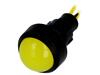 Kontrolka: LED vypouklá žlutá 230VAC Ø13mm IP20 vodiče 300mm