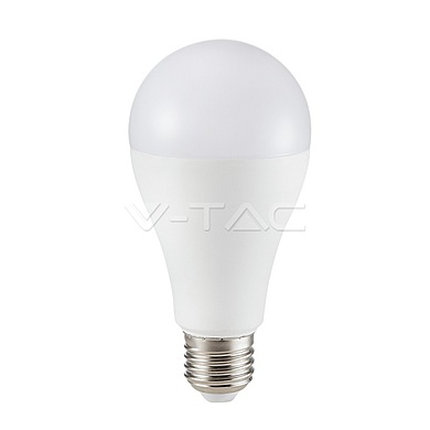 LED žárovka SAMSUNG CHIP 15W E27 A65 denní bílá,  VT-215