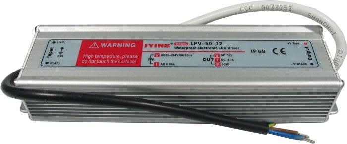 Zdroj - LED driver 12V DC/50W - Jyins LPV-50-12