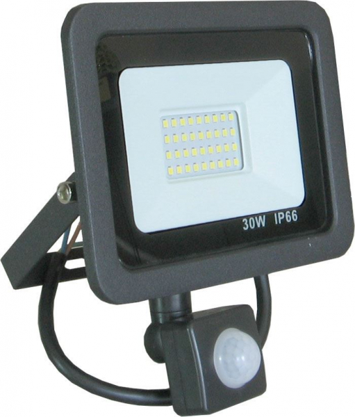 Reflektor LED 30W s PIR čidlem GR1047