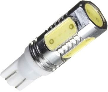 Žárovka LED T10 12-24V/7,5W bílá, 5x LED COB