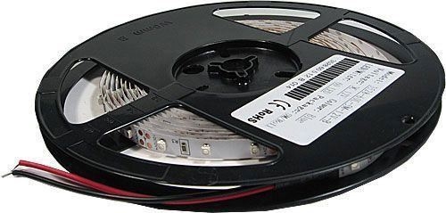 LED pásek 8mm, červený, 60xLED2835/m, IP20, cívka 5m