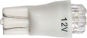 Žárovka LED T10 12V/0,5W bílá, 6xLED3mm