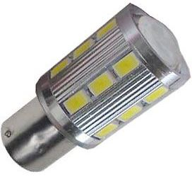 Žárovka LED Ba15S 10-30V/4W bílá