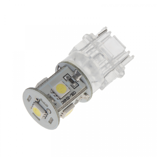LED žárovka 12V s paticí T20 (3156) bílá 5LED/3SMD