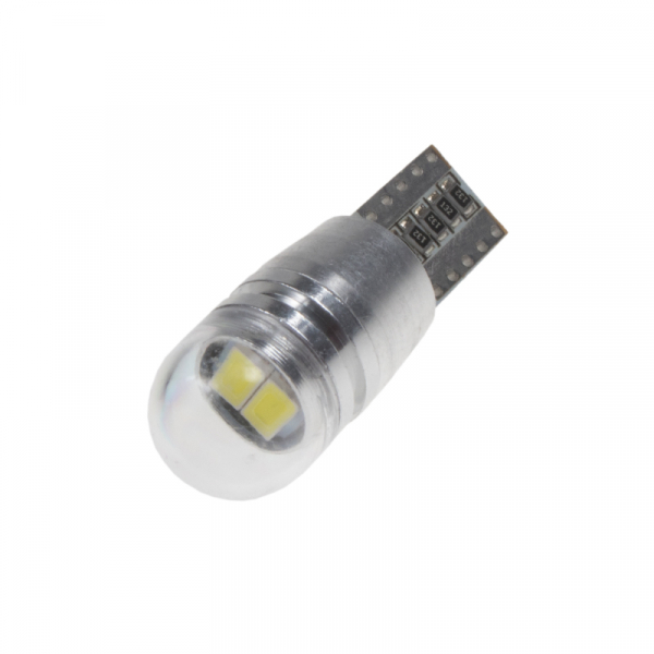 LED žárovka 12V T10 bílá 2LED/5730SMD