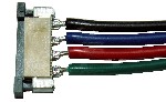 Konektor s kabelem pro LED pásky RGB