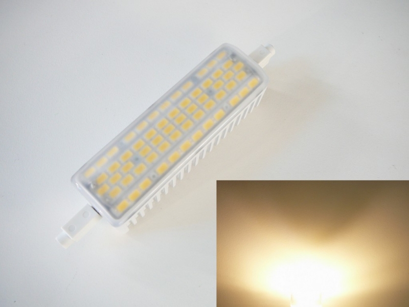 LED žárovka R7S S10W-180 - Teplá bílá